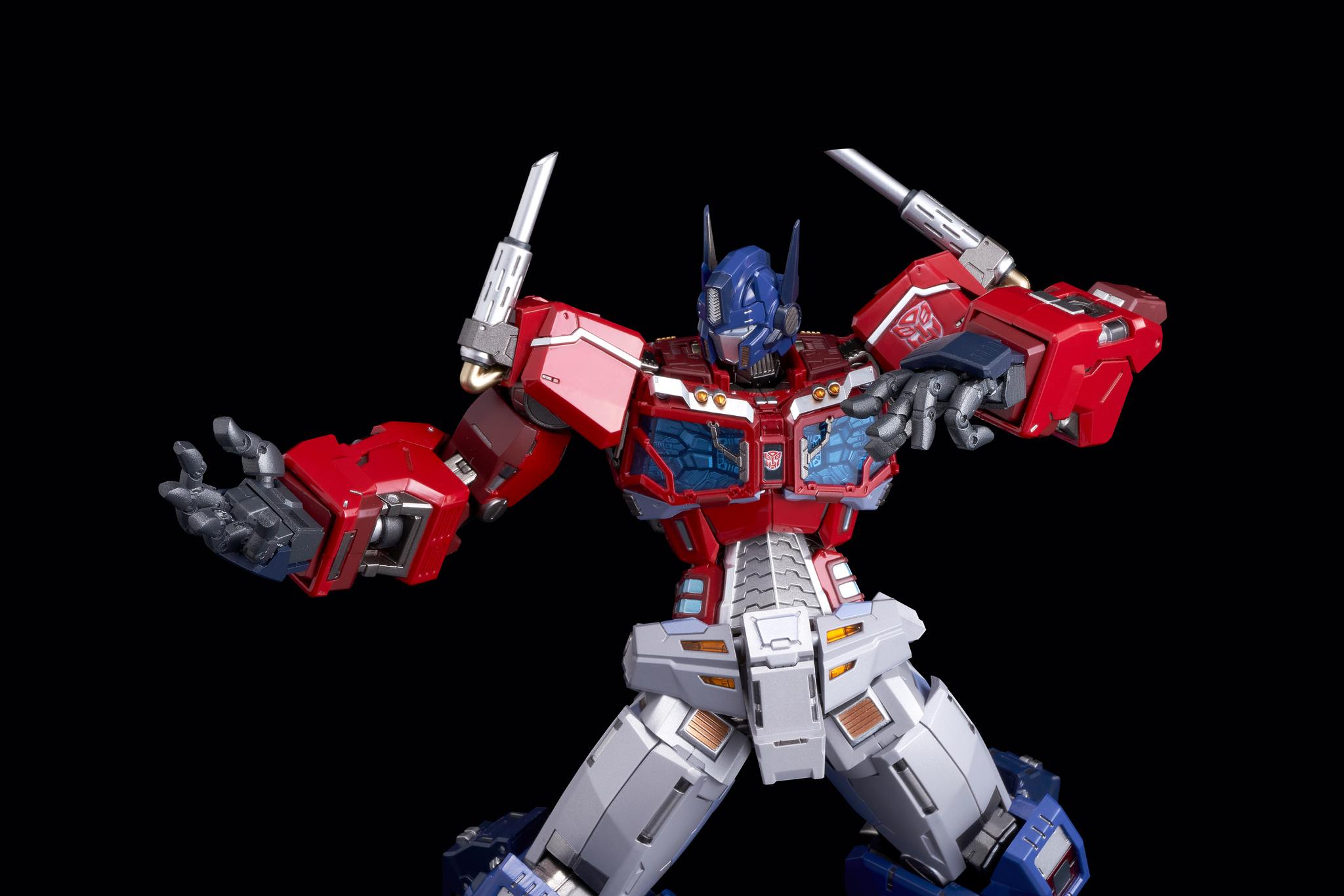 Jet Power Armor Optimus Prime Flame Toys Kuro Kara Kuri Upgrade